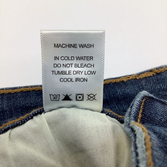 Judy Blue Womens Skinny Fit Distressed Denim Jeans Blue Size 3/26 - Picture 12 of 12